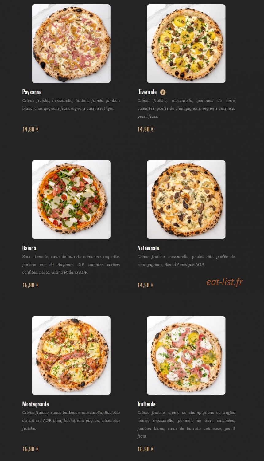 Pizza Cosy Lyon 4 — carte page 3