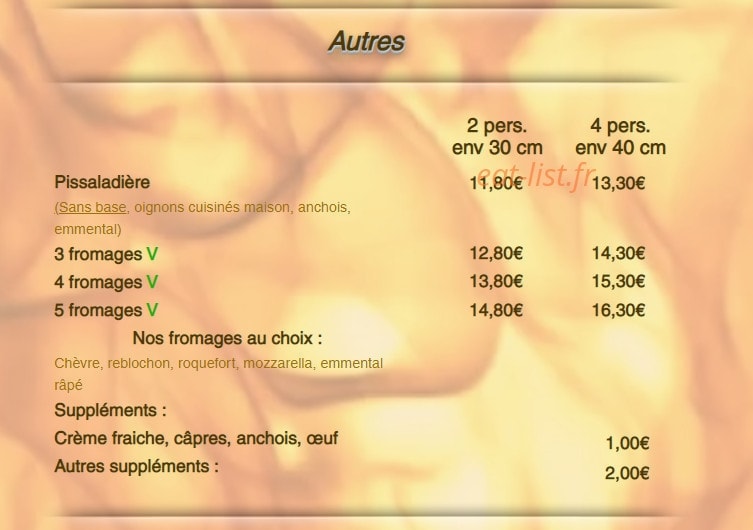 Pizza puce — carte page 5