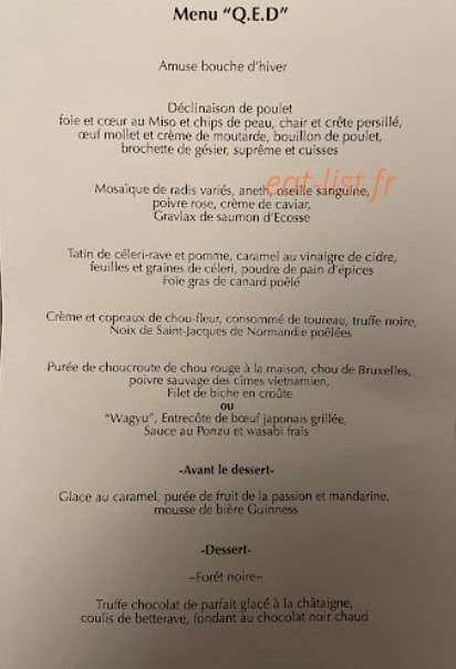 Au 14 Février — carte page 1