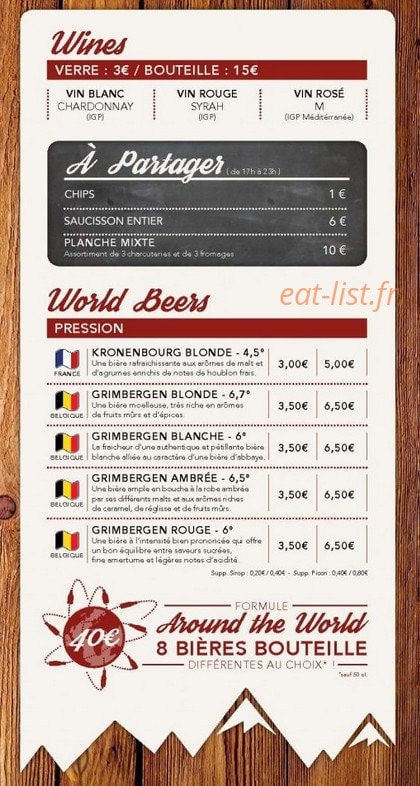 Big White — carte page 1
