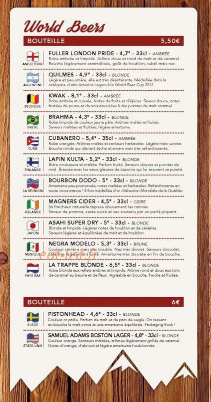 Big White — carte page 3