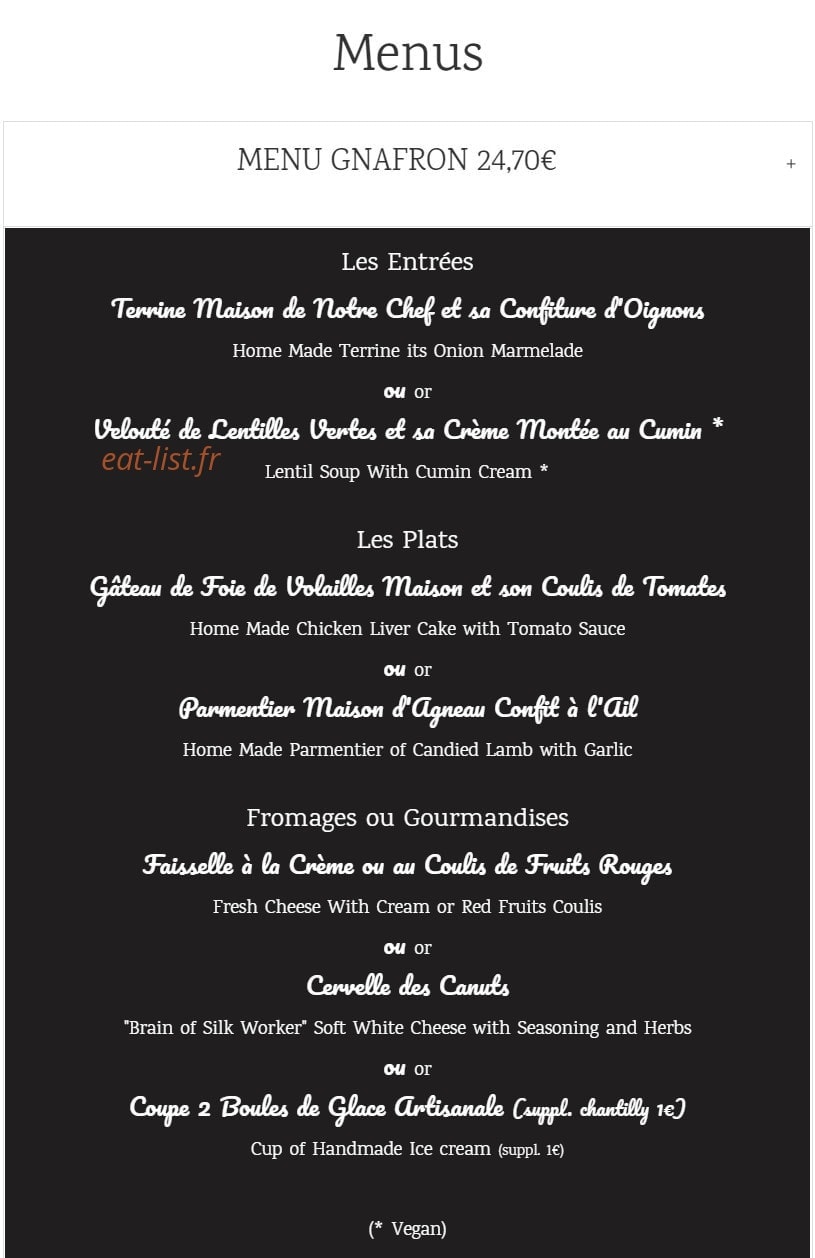 Bouchon les lyonnais — carte page 3