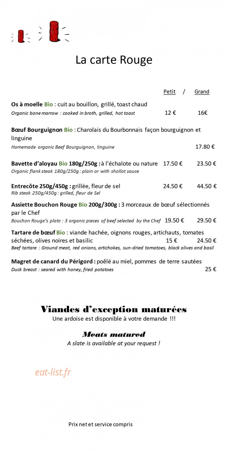 Bouchon Rouge — carte page 3