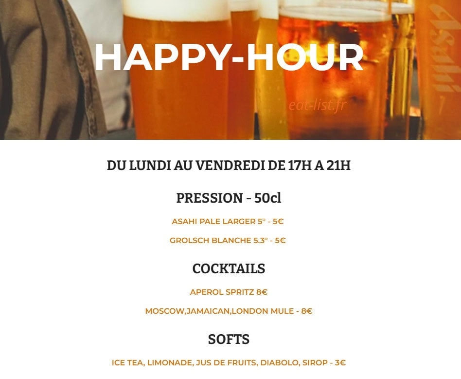 Cactus Bar — carte page 12