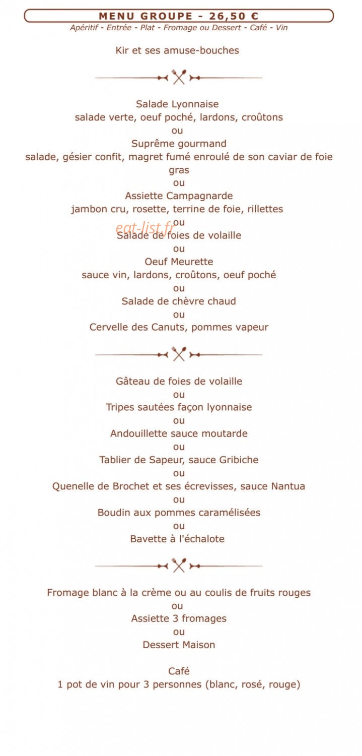 Chez Louise — carte page 6