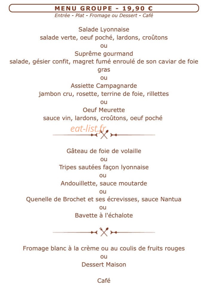 Chez Louise — carte page 5