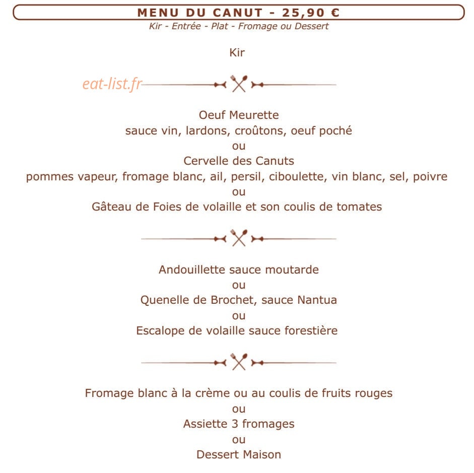 Chez Louise — carte page 2