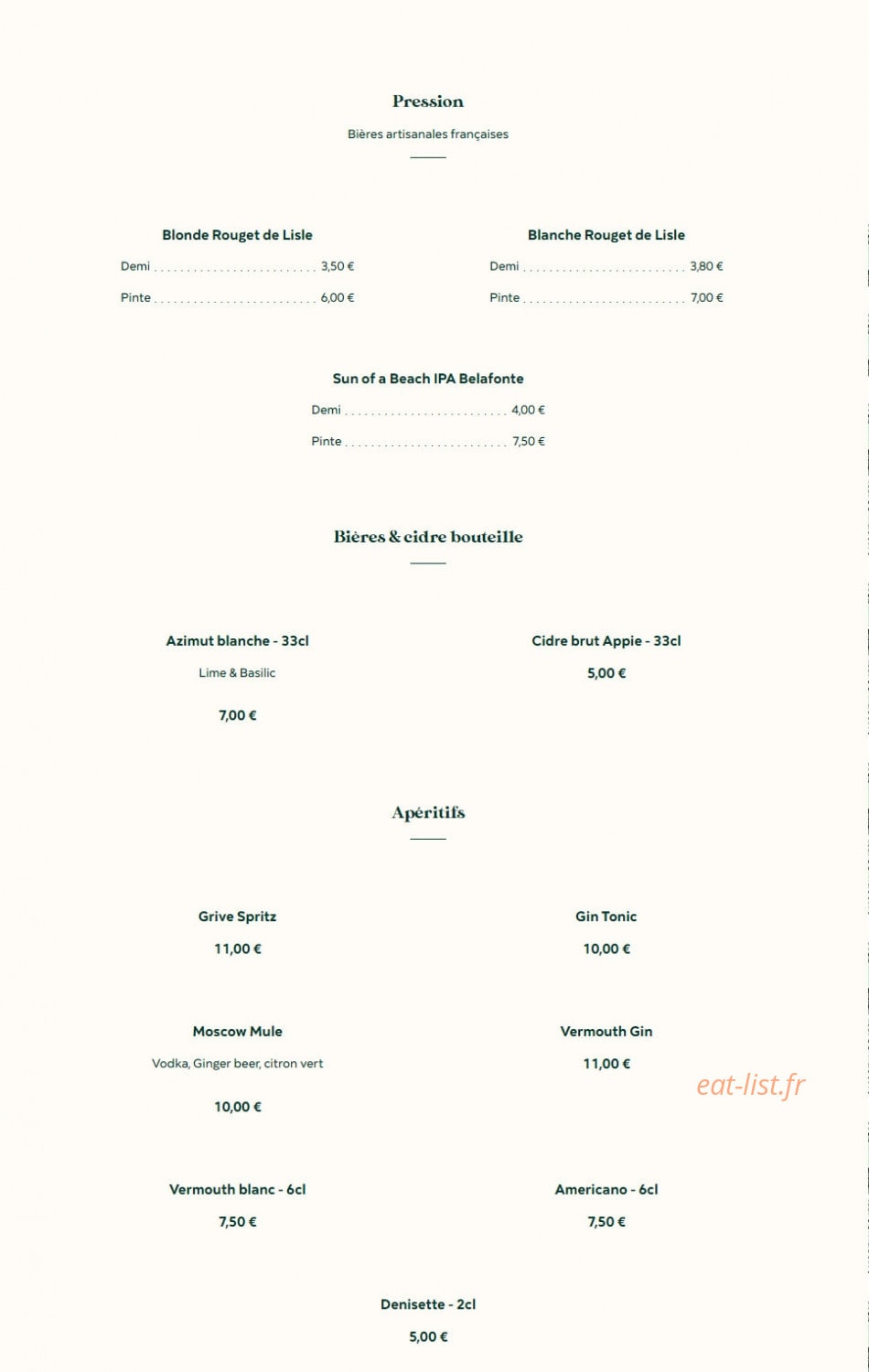 Grive — carte page 8