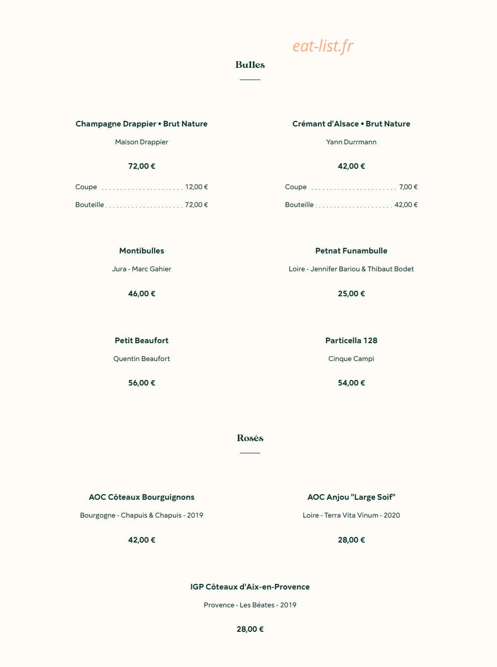 Grive — carte page 2
