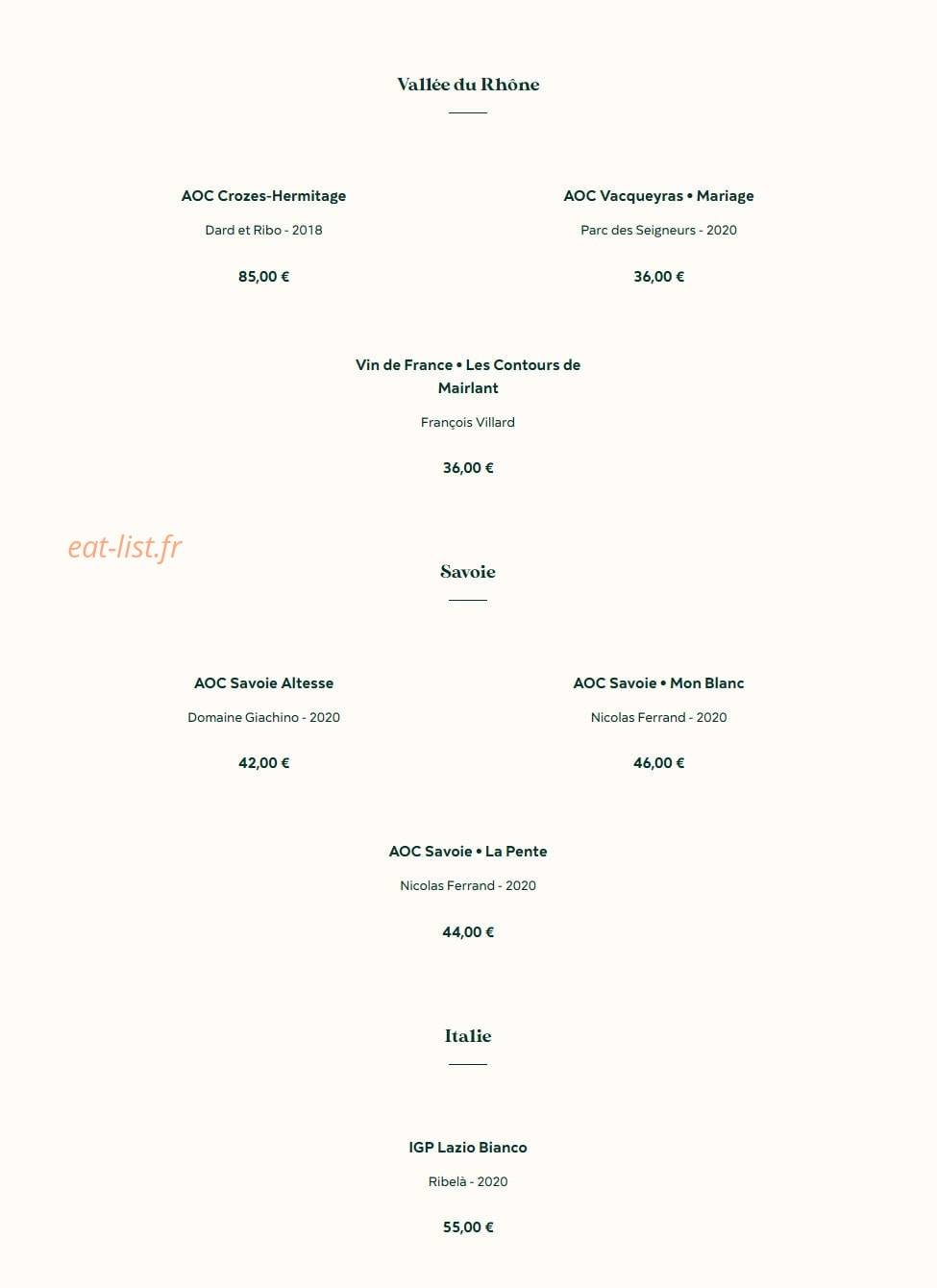 Grive — carte page 5
