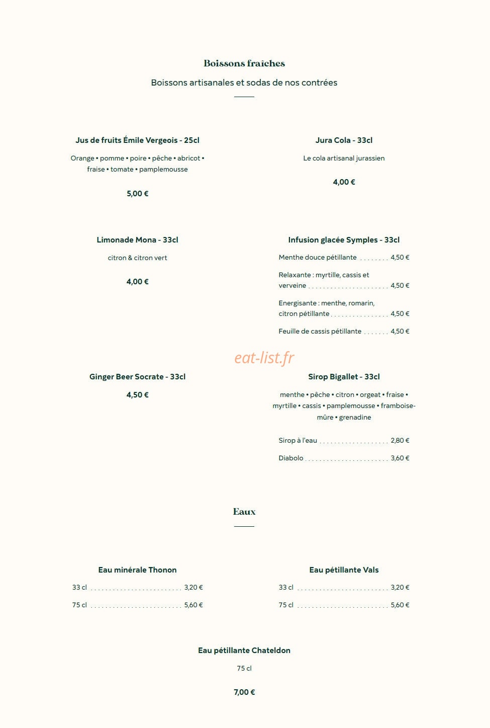 Grive — carte page 6