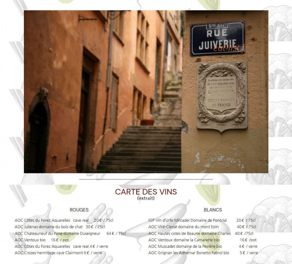 La Monstrueuse — carte page 2