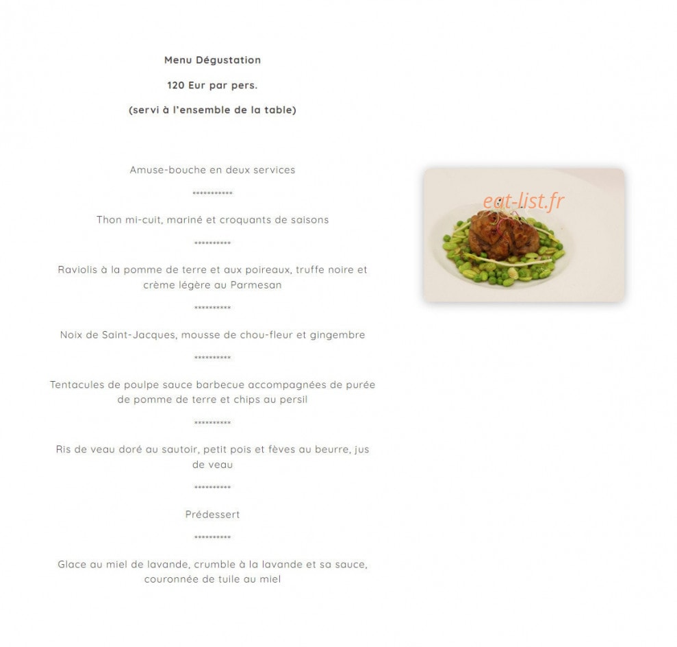Le Boeuf d'Argent — carte page 3