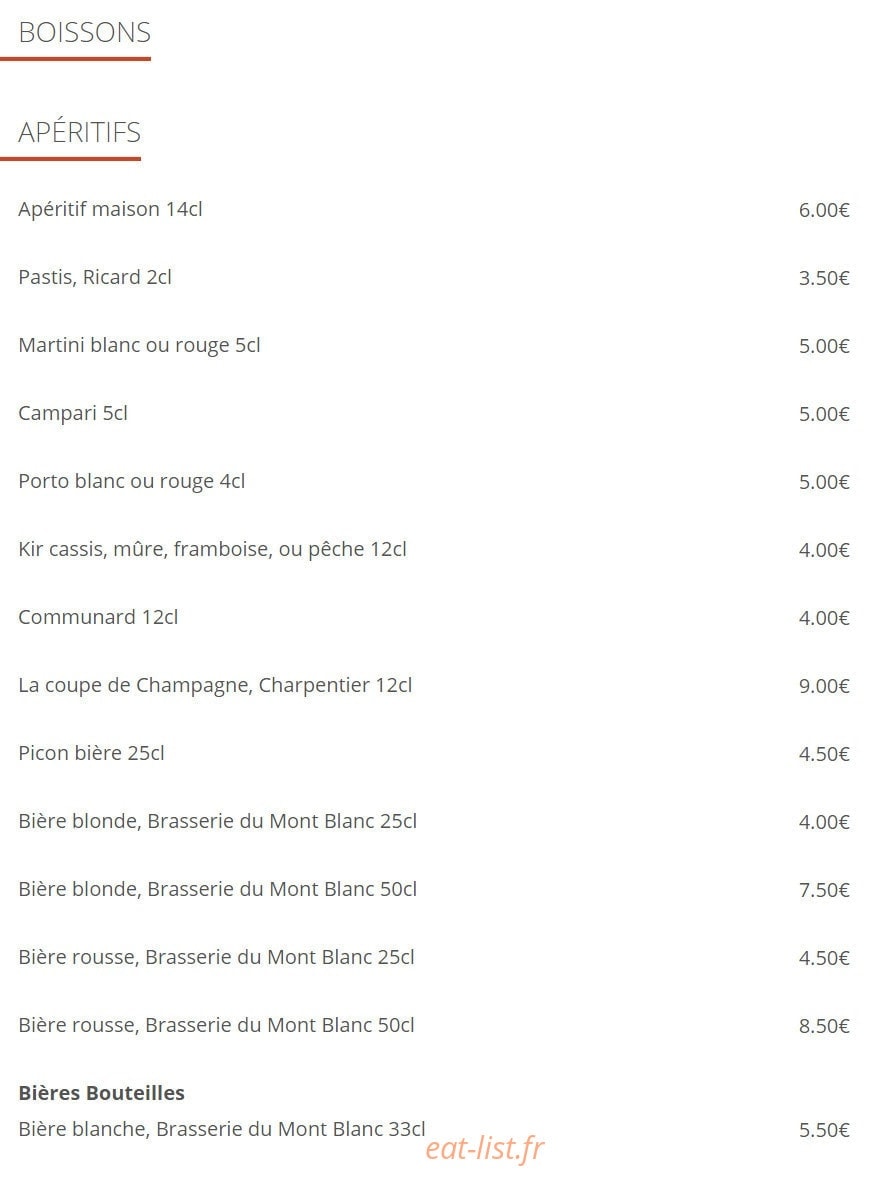 Le Comptoir Du Boeuf — carte page 9
