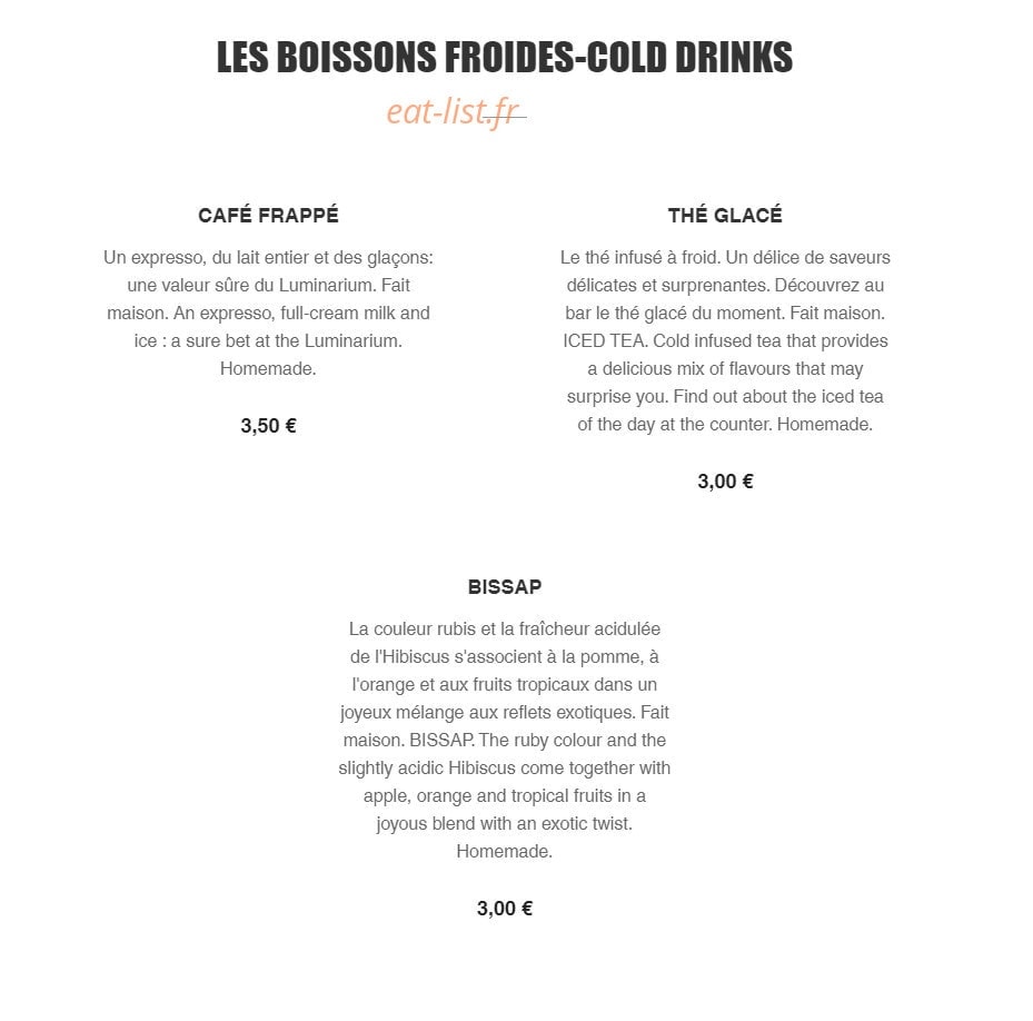 Le Luminarium — carte page 10