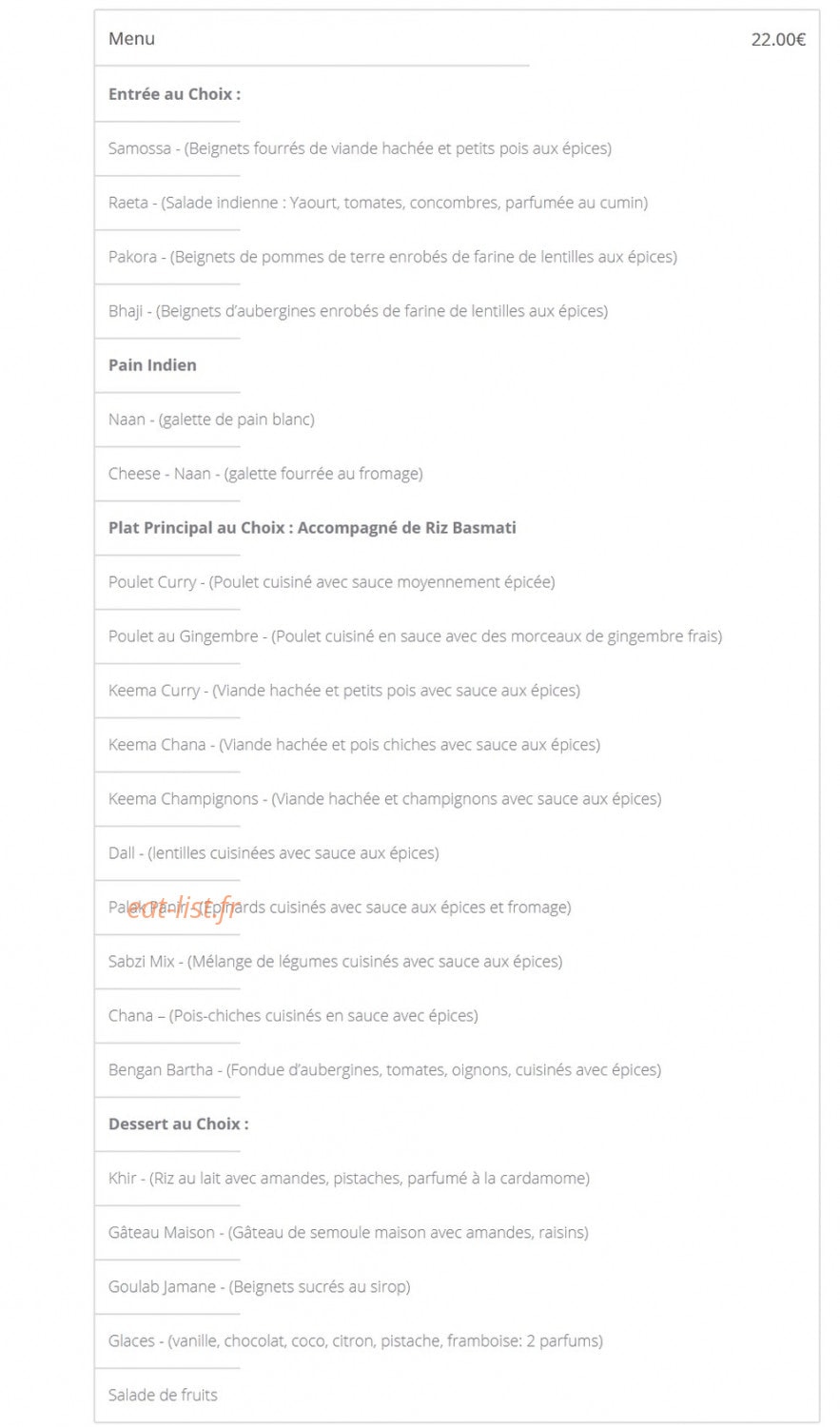 Le New Delhi — carte page 6