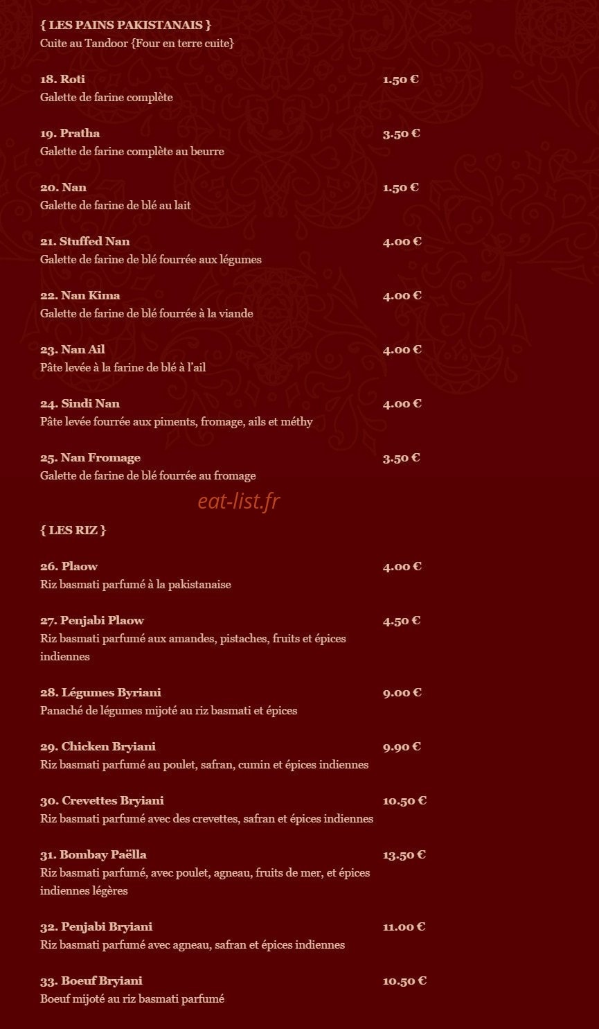 Le Penjab — carte page 4