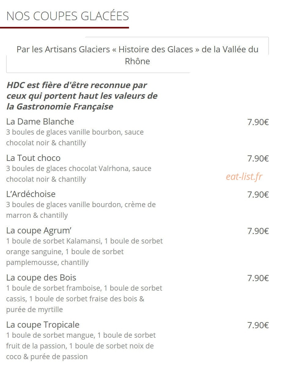 Le Pique Assiette — carte page 11