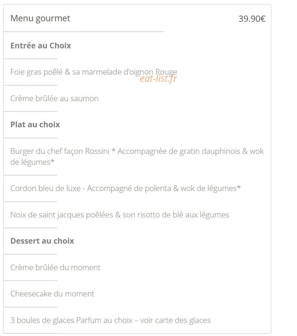 Le Pique Assiette — carte page 8