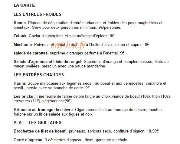 Le Touareg — carte page 1