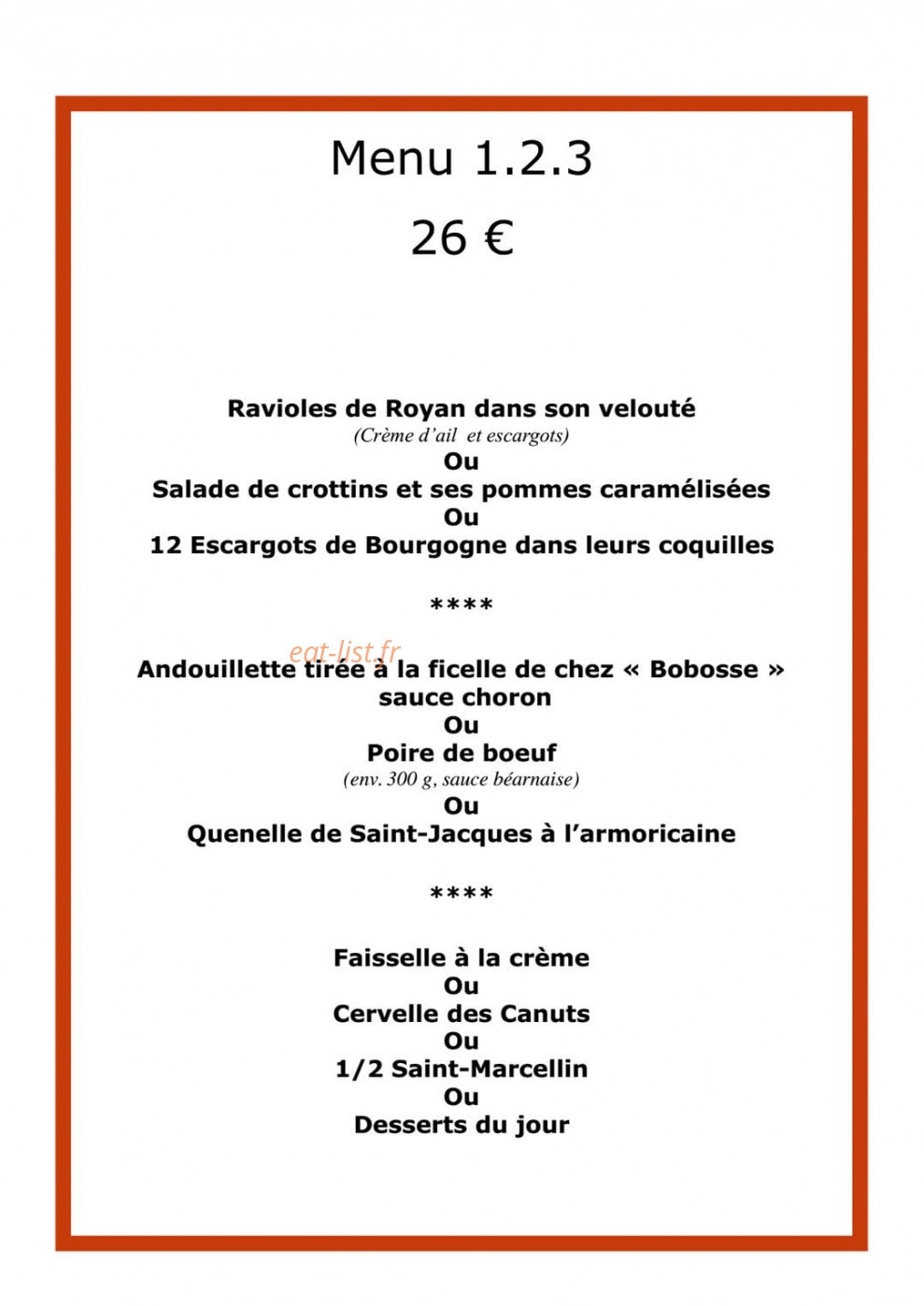 Le un deux trois — carte page 3