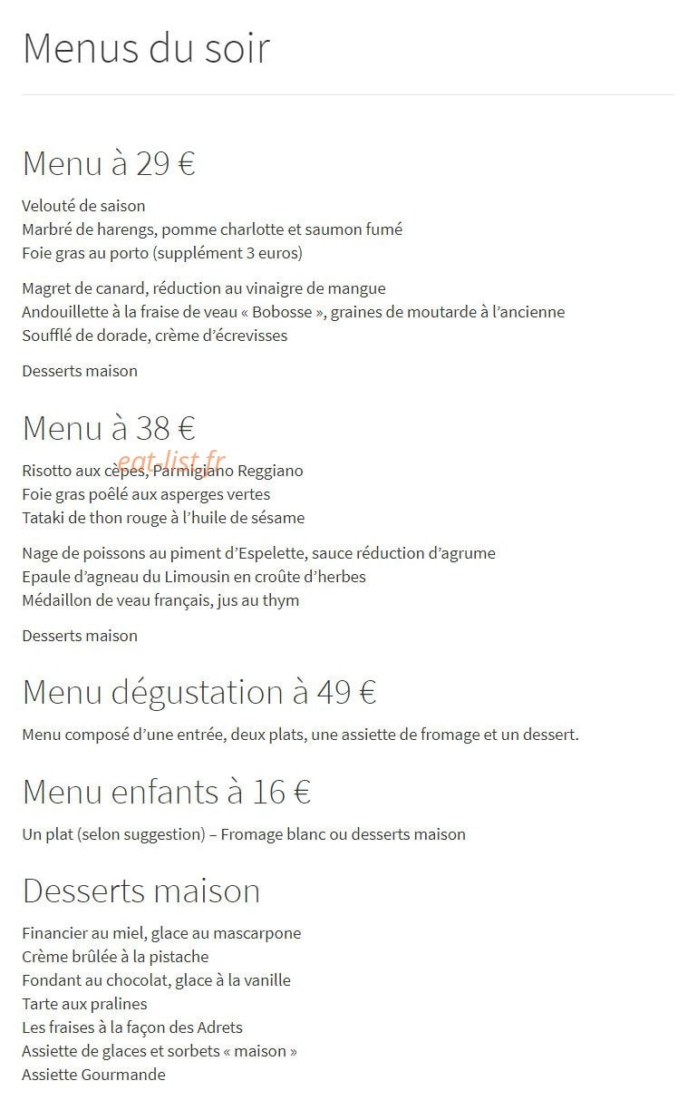Les Adrets — carte page 2