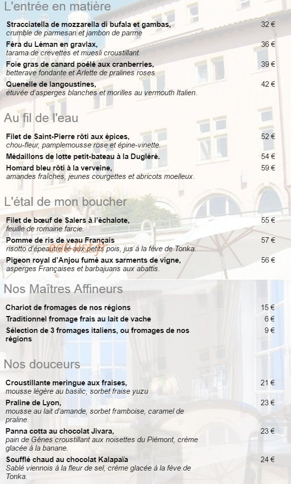 Les terrasses de lyon — carte page 1