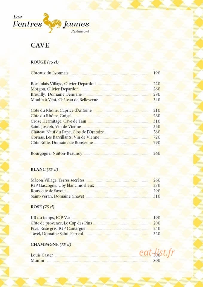 Les ventres jaunes — carte page 4