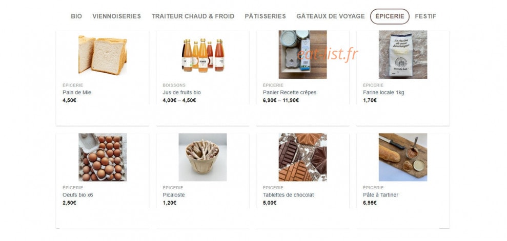 Maison Pochat — carte page 6
