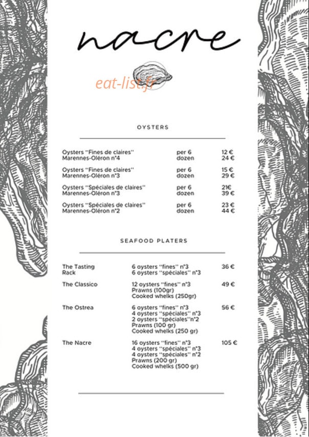 Nacre — carte page 3