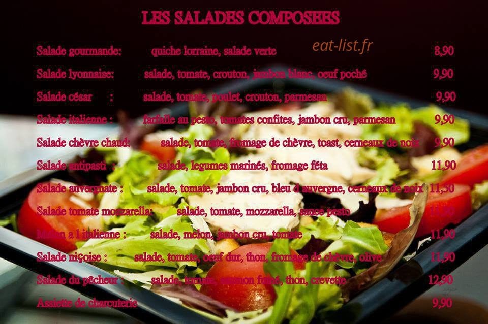 Nataly's Café — carte page 2