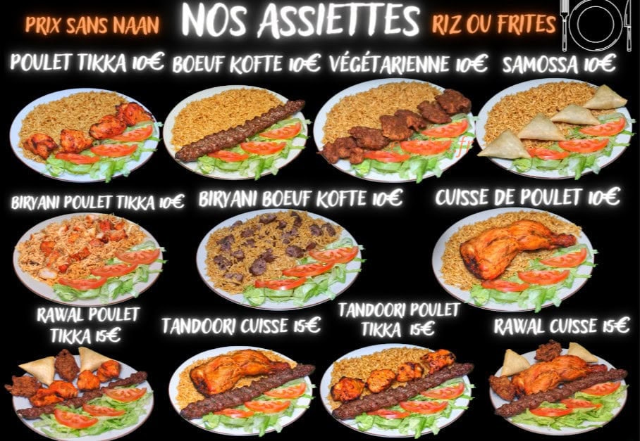 Rawal tandoori — carte page 3