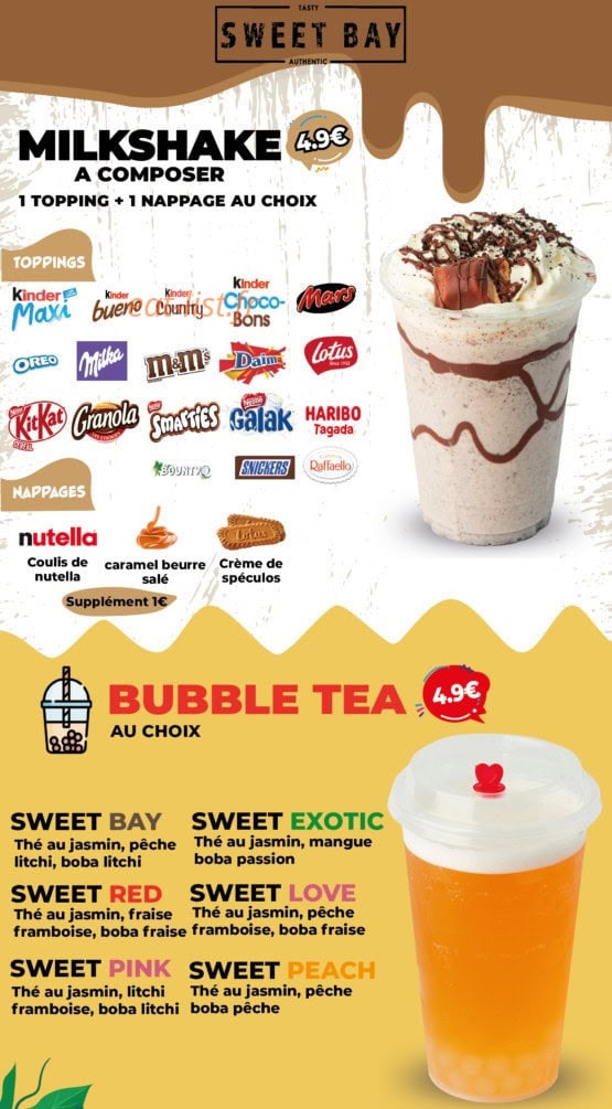 Sweet Bay — carte page 6