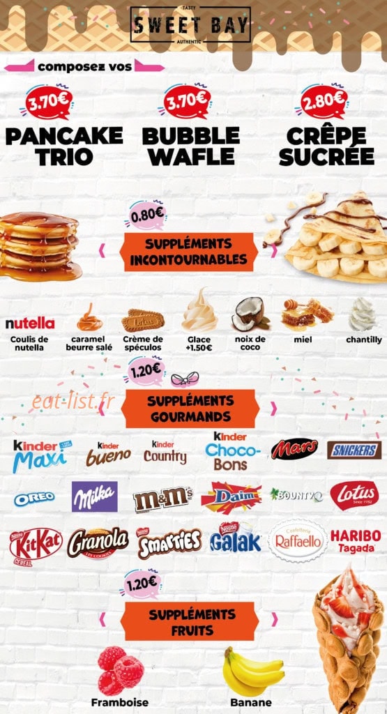 Sweet Bay — carte page 4