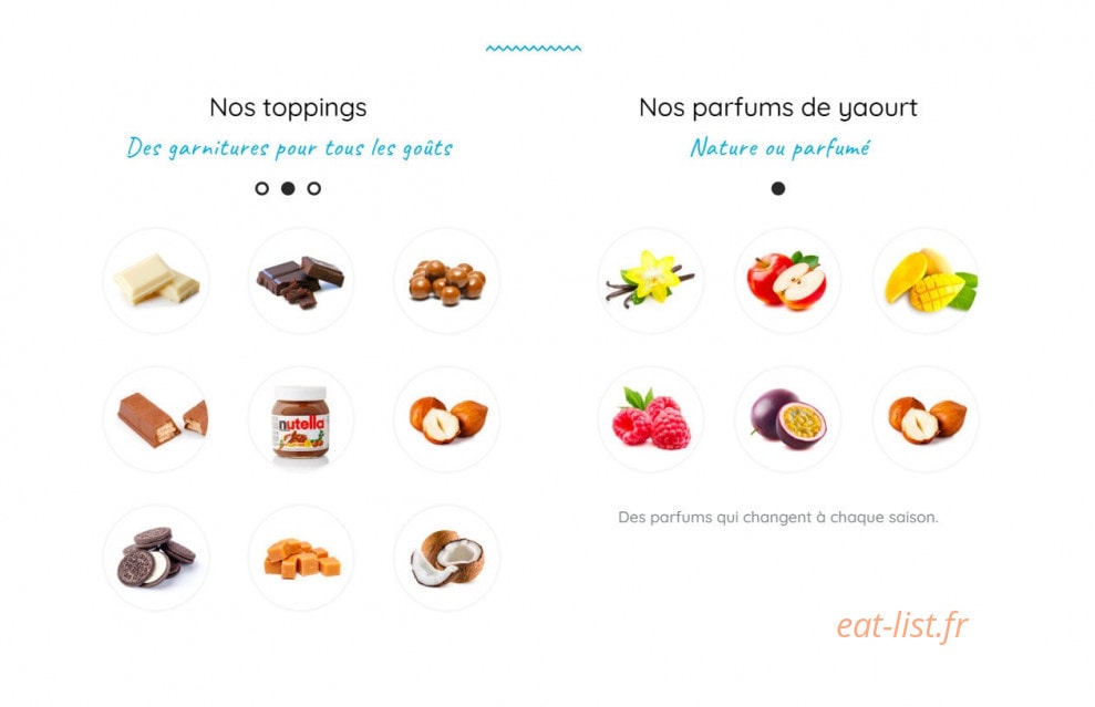 Yogolicious — carte page 2
