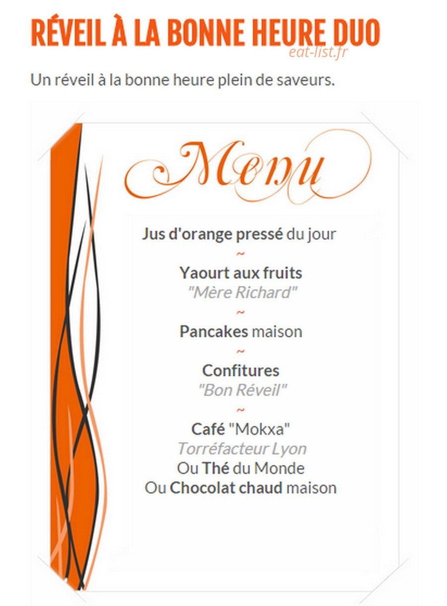 Bon Reveil — carte page 8