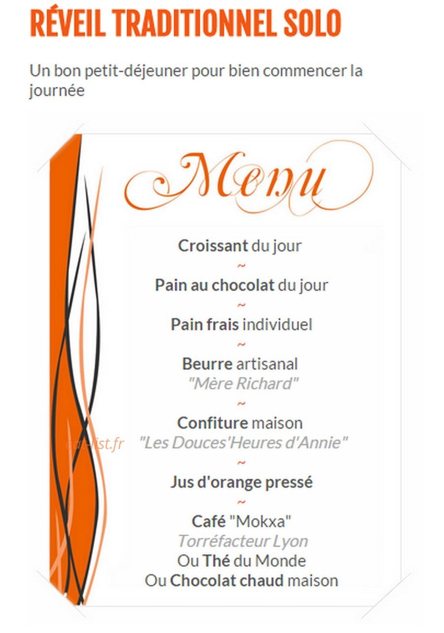 Bon Reveil — carte page 7