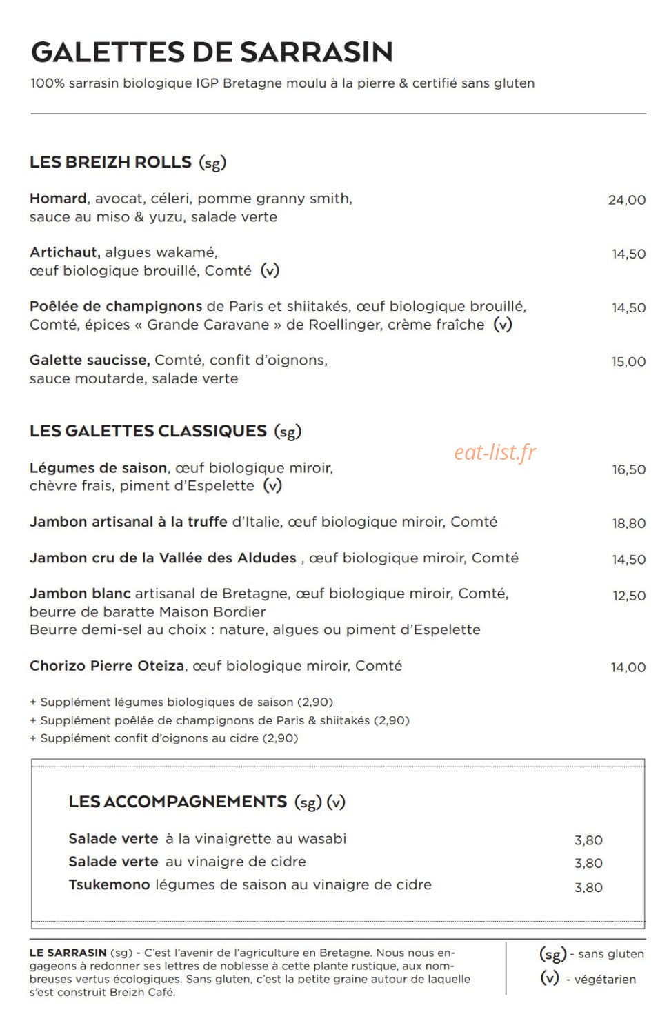 Breizh Café — carte page 3