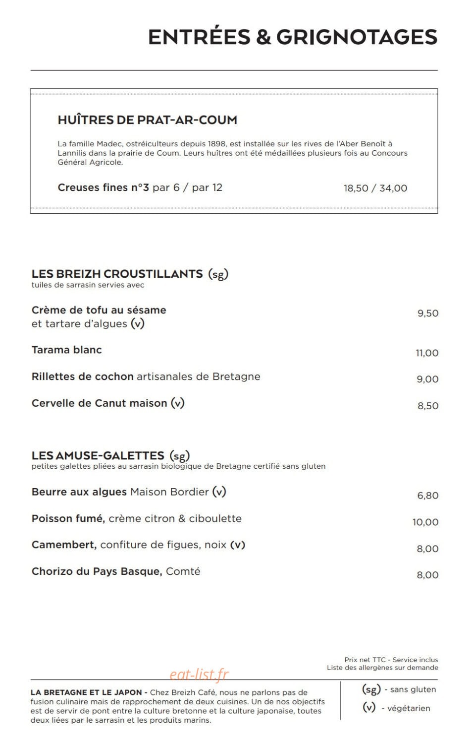 Breizh Café — carte page 2