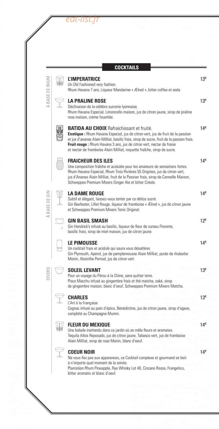Café Juliette — carte page 11
