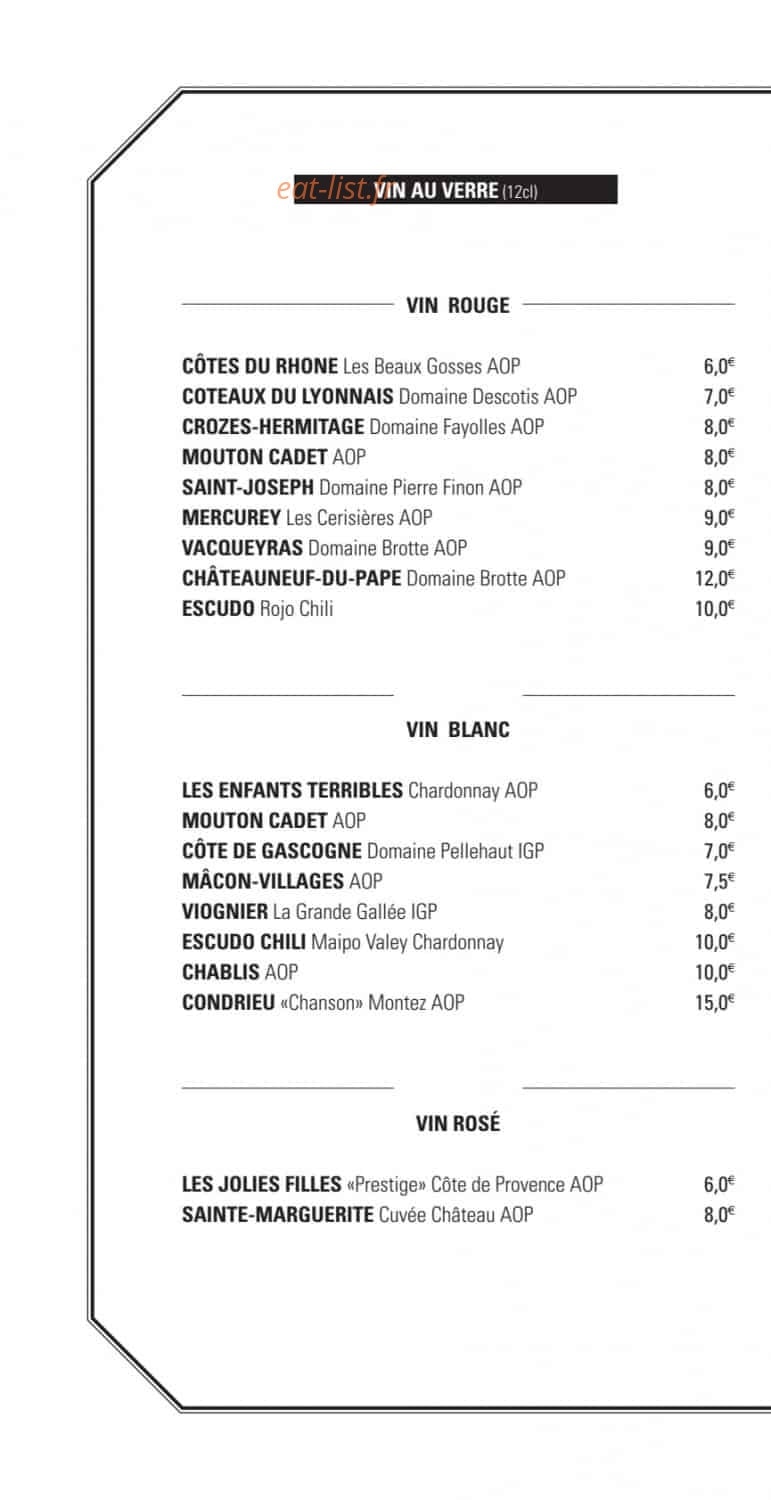 Café Juliette — carte page 5