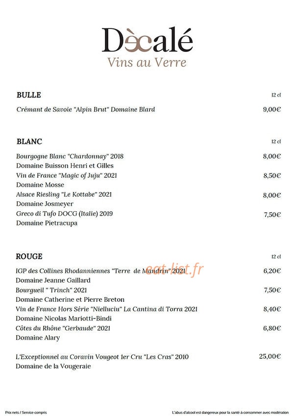 Décalé — carte page 2