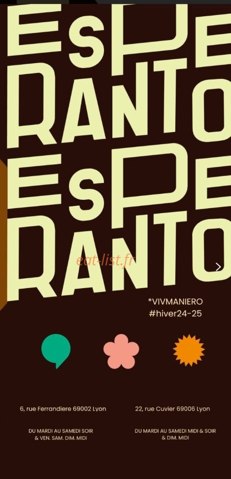 Esperanto — carte page 1