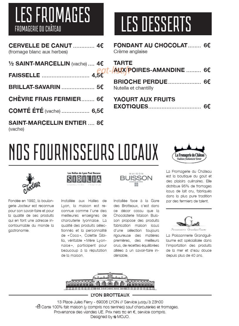 F&K — carte page 4
