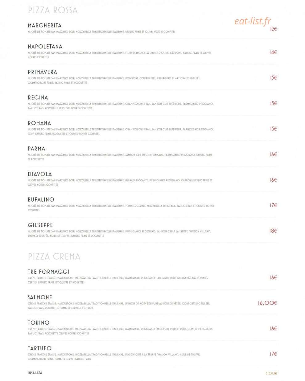 Giuseppe — carte page 2