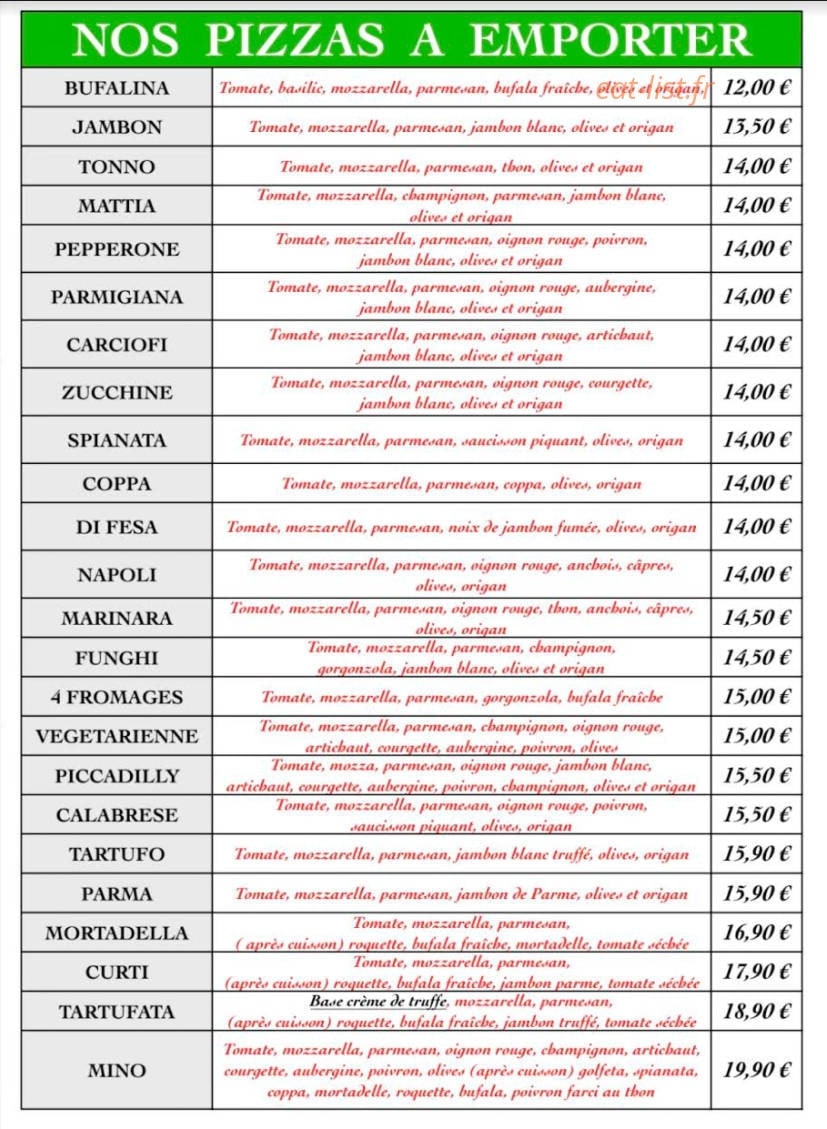 Italia e Sapore — carte page 1