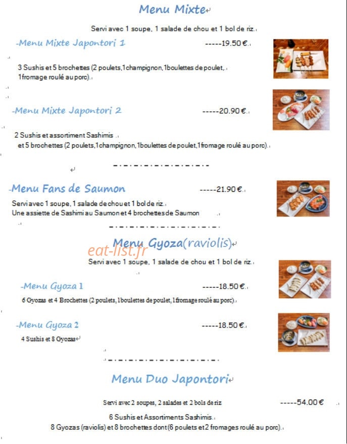 Japontori — carte page 2