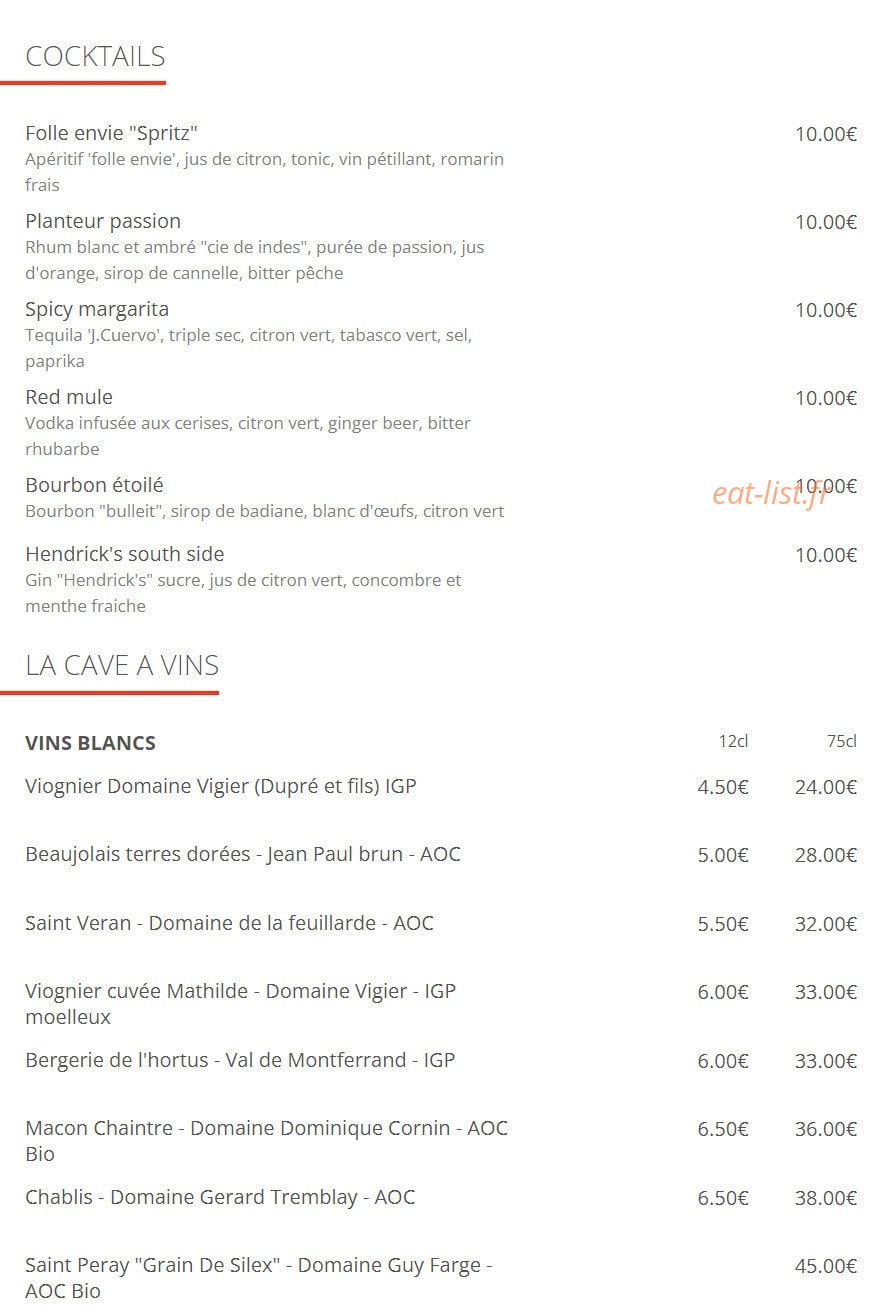 L'Accent — carte page 4
