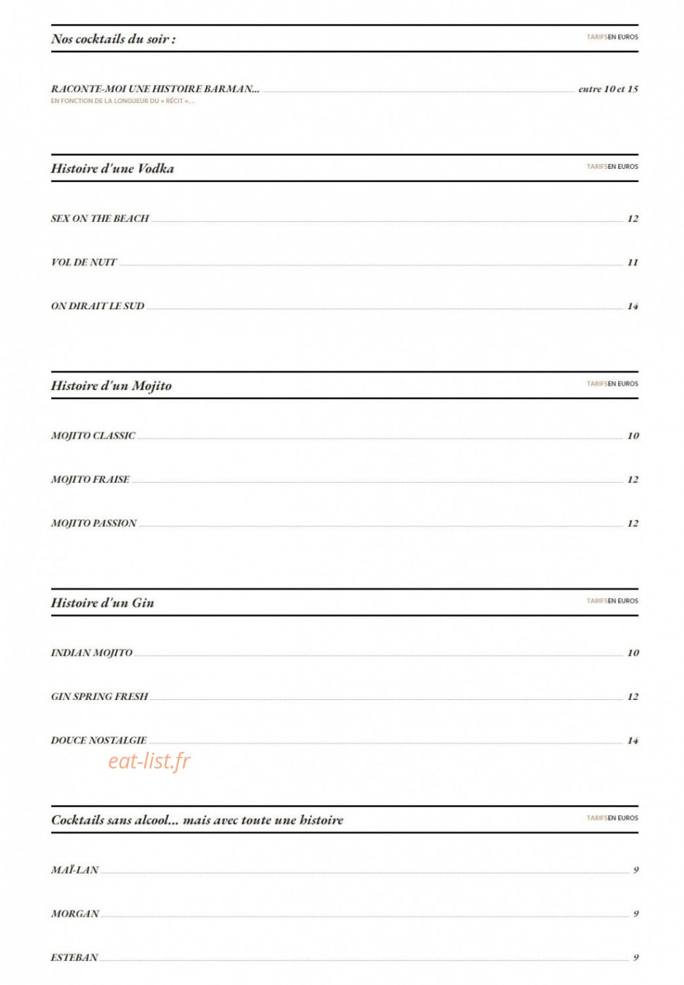 L'histoire continue — carte page 3