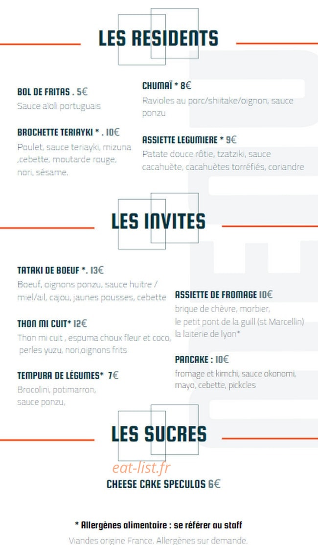 La Kave Maltée — carte page 1